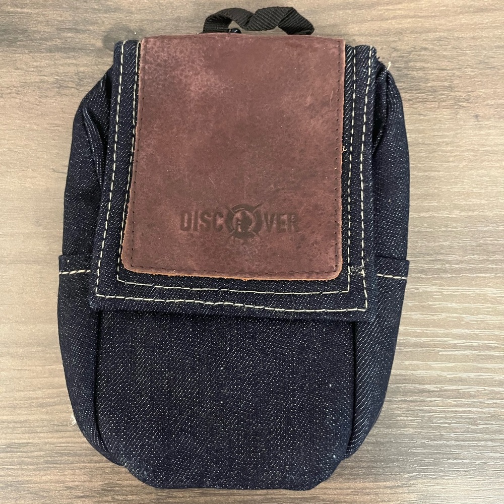 Denim Mobile Passport Mini Bag